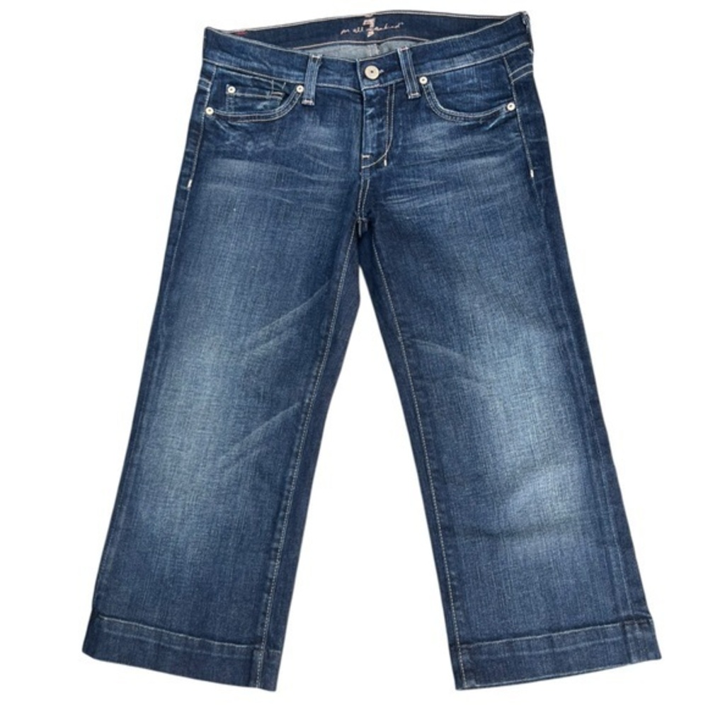 7 For All Mankind Dojo Capri Jeans- Size 26
